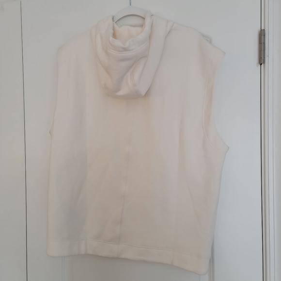 Athleta Retroplush Cocoon Hoodie Sweatshirt in Magnolia White Size S $109 - Picture 7 of 14